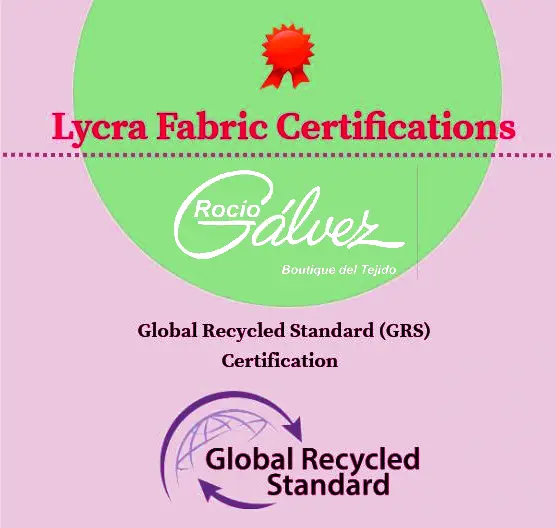 Certificaciones de tejido de licra