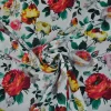 Tela gasa estampada flores