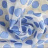 Tejido organza con lunares